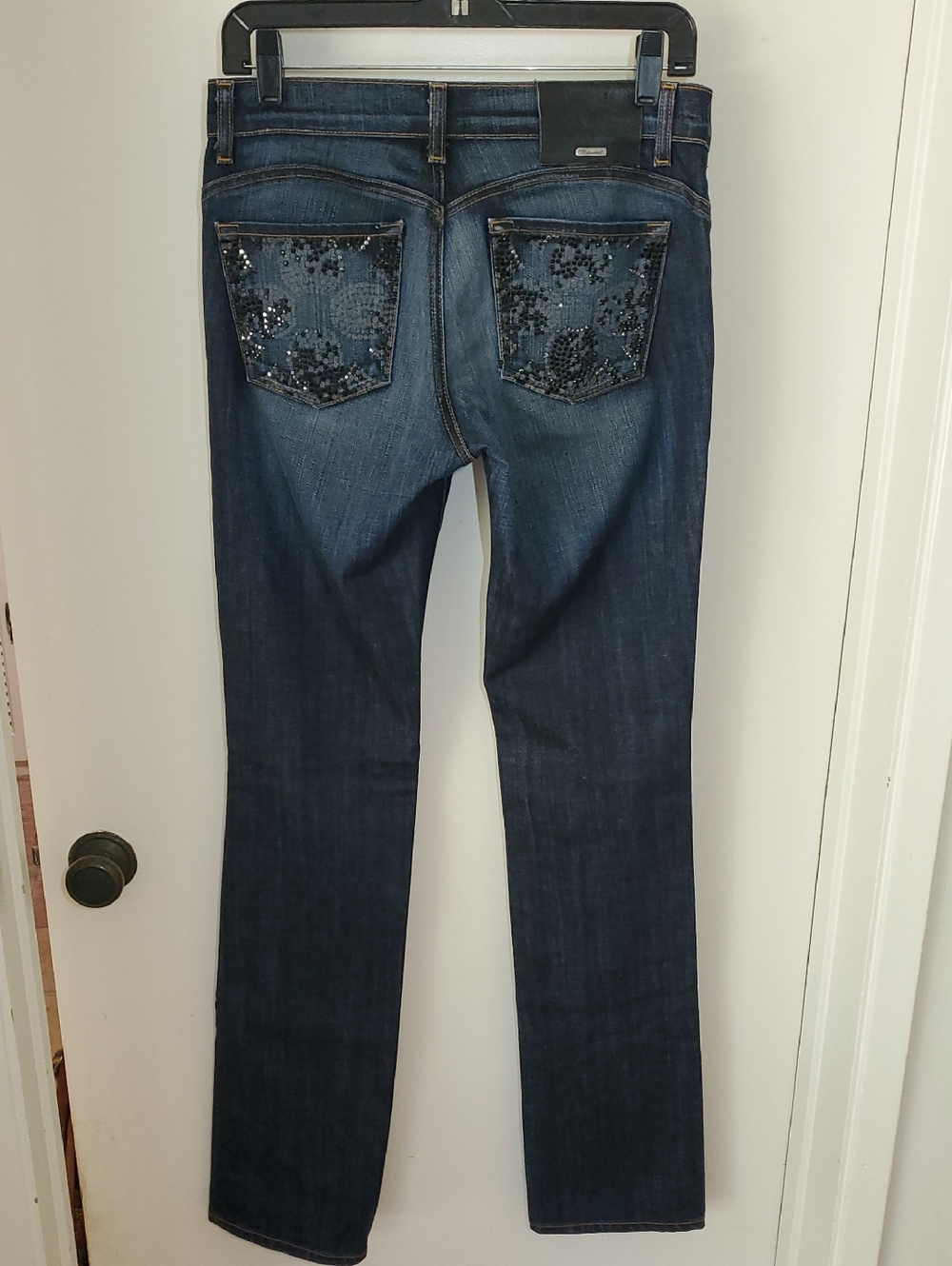 Bejeweled Vintage Low Rise Jeans - Picture 2 of 6